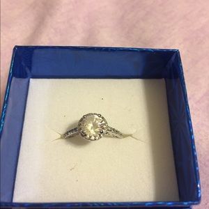 Sterling Sliver Wedding Or Promise Ring